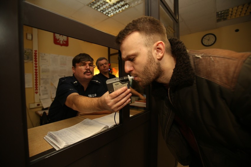 Swoją trzeźwość sprawdziłem w komisariacie policji przy...