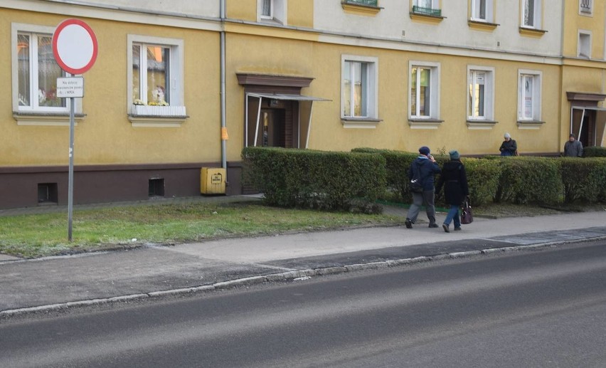 Ulica Pierwszej Brygady w Stargardzie, 11 grudnia 2019 roku