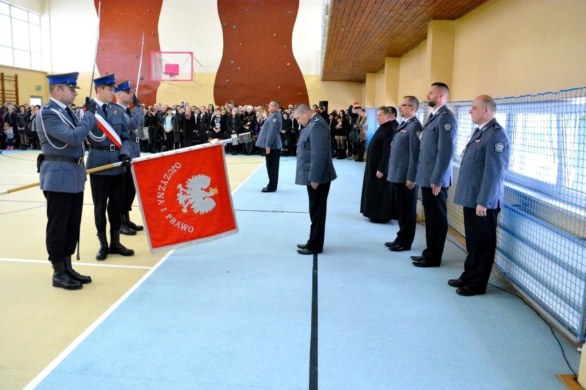 Ślubowanie 30 nowych podlaskich policjantów