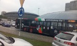 Autobus z reklamą Zagłębia Sosnowiec w Katowicach! [ZOBACZ ZDJĘCIE]