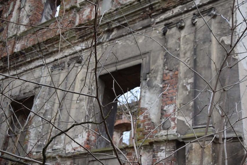 Założenie zamkowe w Otyniu.