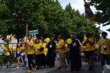 Światowe Dni Młodzieży: Pielgrzymi z całego świata przemaszerowali ulicami Częstochowy [ZDJĘCIA]