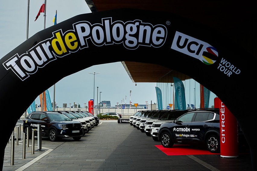 Kolarstwo. Tour de Pologne 2022: flota pojazdów marki Citroen trafiła w ręce organizatorów