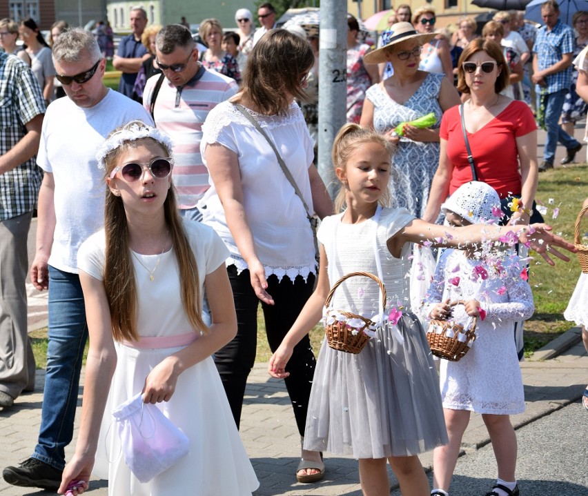 Ubiegłoroczne procesje Bożego Ciała w Miastku