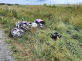 Śmiertelny wypadek motocyklisty w Chwaszczynie. Zginął 29-letni mężczyzna