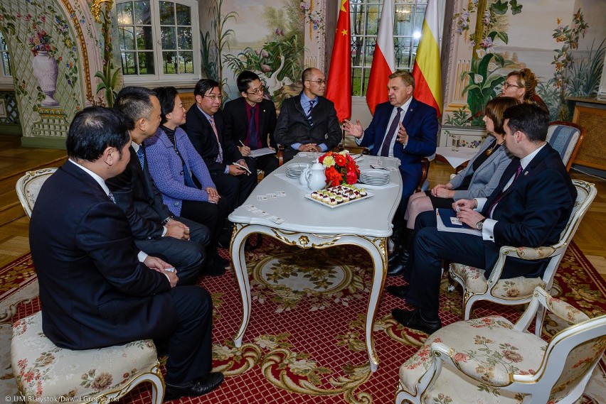 Prezydent miasta Tadeusz Truskolaski spotkał się z Chińczykami (zdjęcia)
