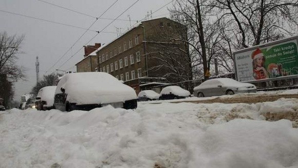 Zima w Szczecinie. Od rana wydarzyły się dwa wypadki i kilka kolizji.
