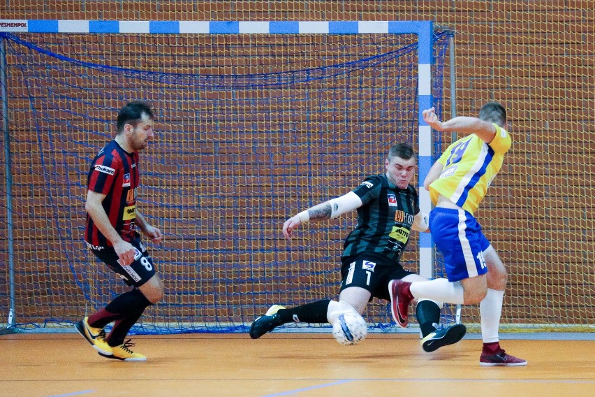 Mecz ekstraklasy futsalu MOKS Białystok - Pogoń 04 Szczecin