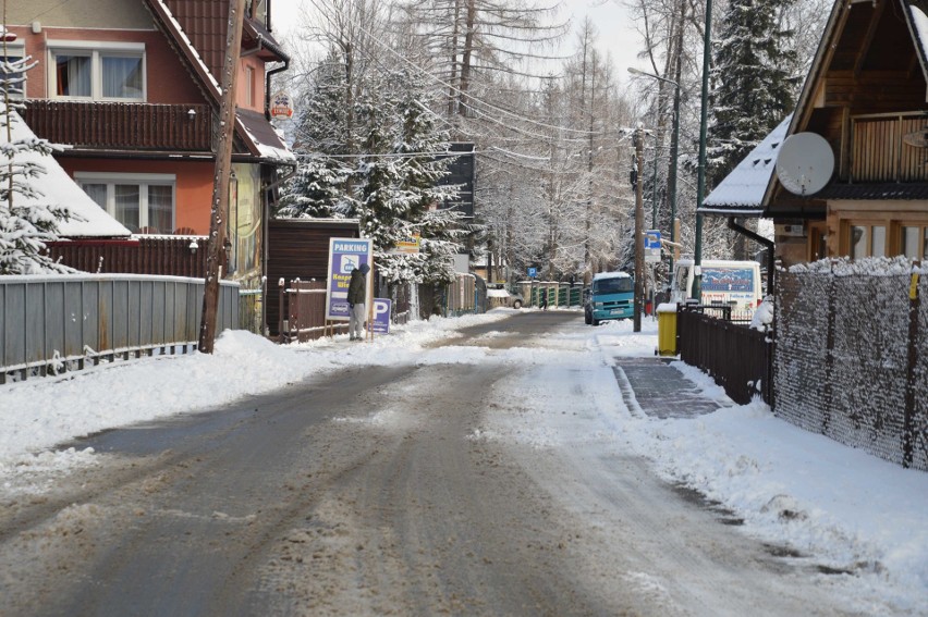 Zakopane znów na biało. Krótki powrót zimy pod Giewont [ZDJĘCIA]