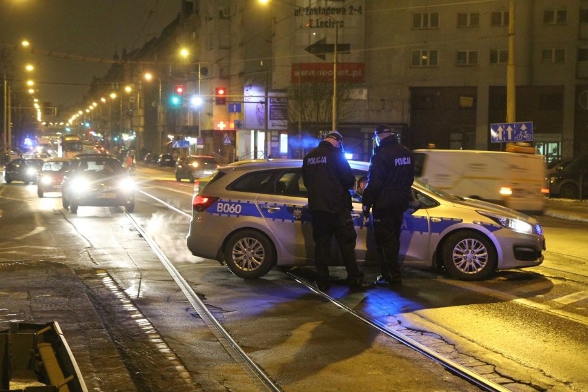 Awaria trakcji na moście Trzebnickim