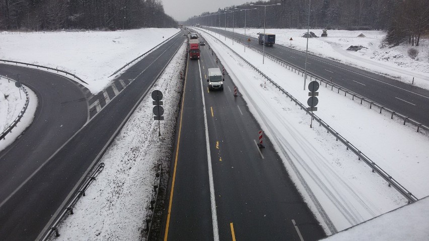 Trwa przebudowa mysłowickiego węzła na A4