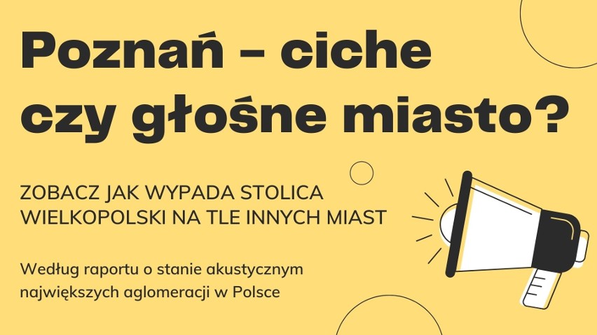 Raport „Polska w decybelach” został podzielony na kilka...