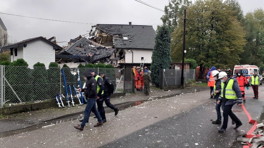 Tragiczny wybuch gazu w Kobiernicach. Trwa akcja ratunkowa...