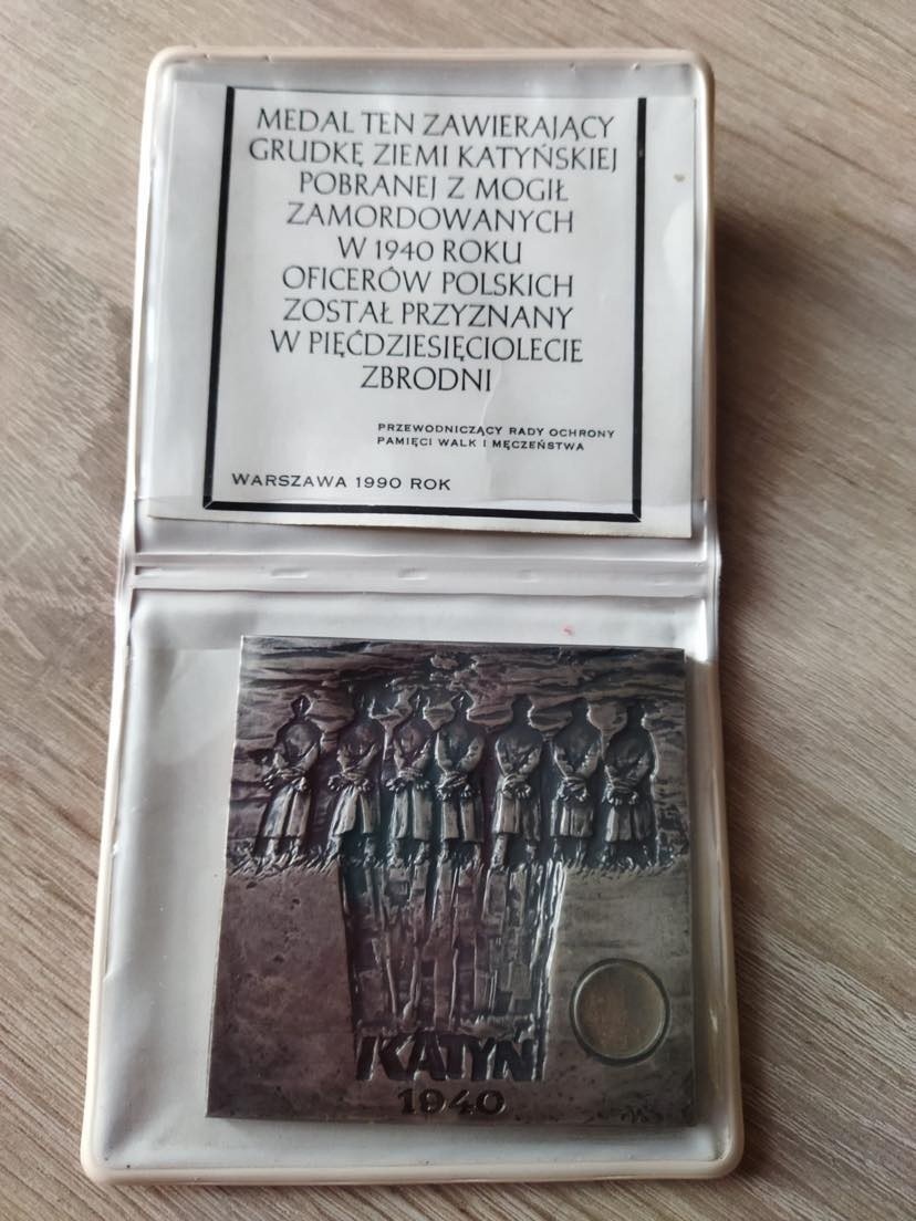 Medal Katyński.