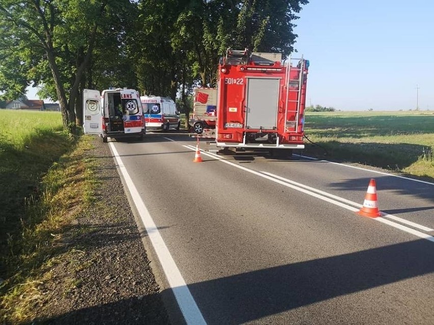 Tragiczny finał wypadku pod Olkuszem. Zmarł kierowca, pochodzący z powiatu oświęcimskiego