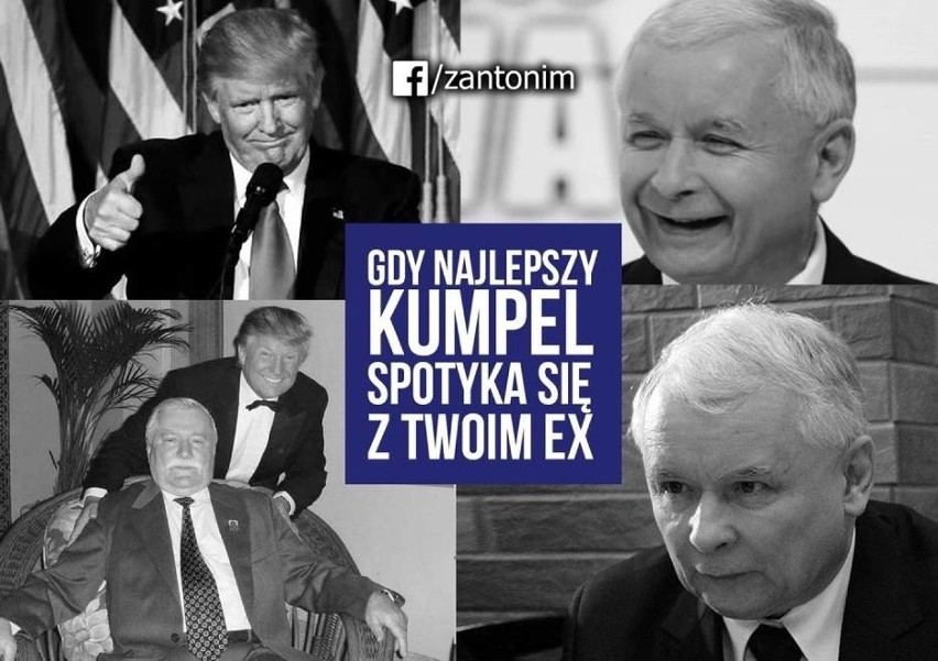 Donald Trump w Polsce - komentarze internautów [MEMY]