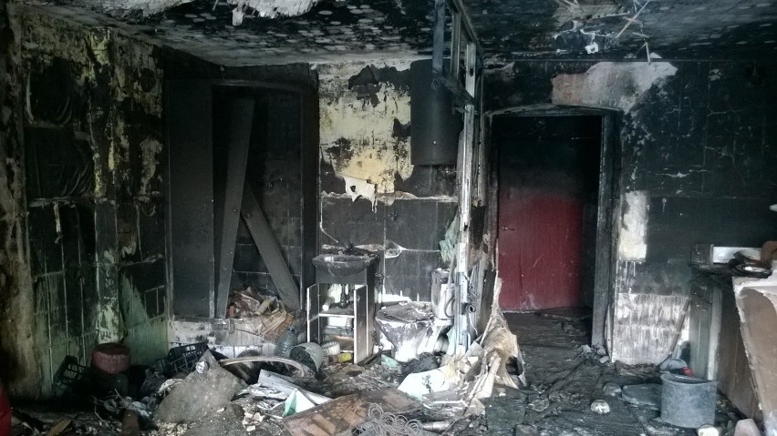Tragiczny pożar w mieszkaniu przy ul. Limanowskiego
