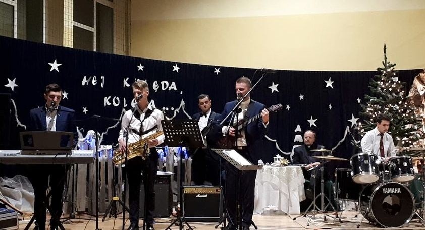 Sorbona Band - podczas ostatniego występu, na Koncercie...