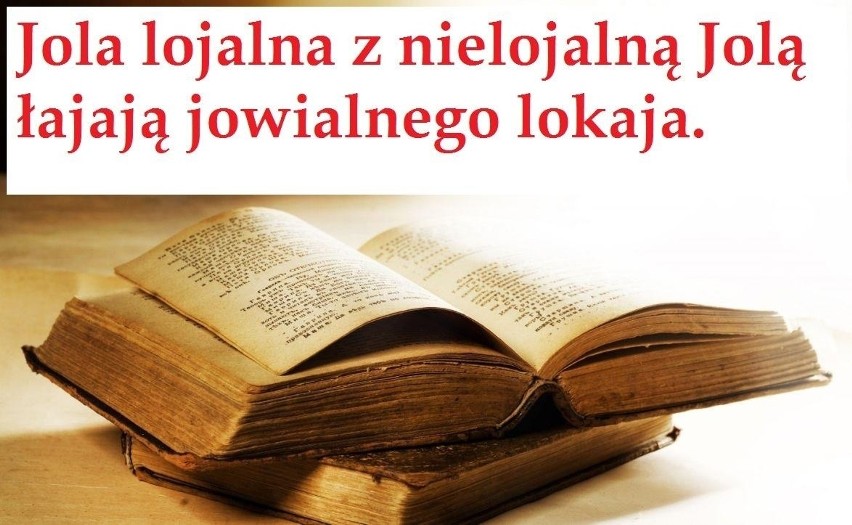 Na niektórych polskich zdaniach język mogą sobie połamać nie...