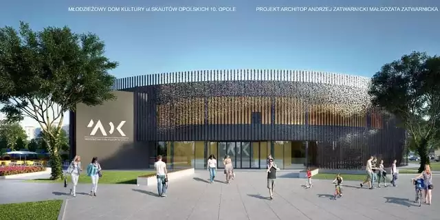 Miasto planuje remont Młodzieżowego Domu Kultury przy ul. Skautów Opolskich w Opolu.