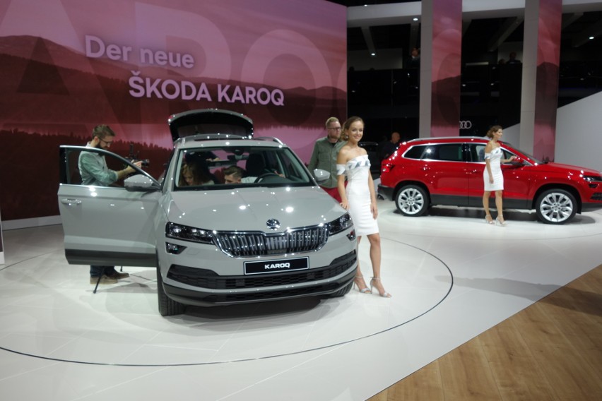 Skoda na salonie samochodowym we Frankfurcie / Fot. Marek...