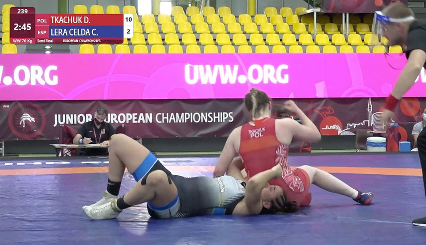 Chełmska zapaśniczka ze srebrem mistrzostw Europy juniorek. Zobacz zdjęcia
