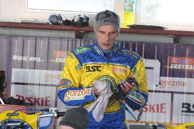 Tomasz Gapiński miał słabszy początek sezonu, ale na finiszu rundy zasadniczej był jednym z pewniejszych punktów Stali Gorzów