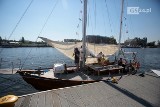  Jacht "Maria" kończy 50 lat! Przy Bulwarze Piastowskim w Szczecinie można zwiedzać legendę 