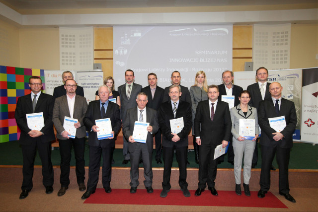 Krajowi Liderzy Innowacji i Rozwoju 2012 - Województwo podlaskie