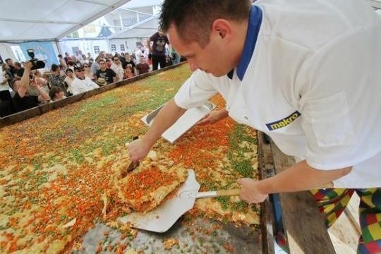 Wieliczka: Największa lasagne, czyli rekord Guinnessa