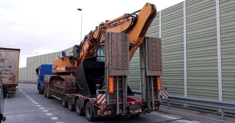 50,2 tony zamiast dopuszczalnych 40 ton ważyła ciężarówka...