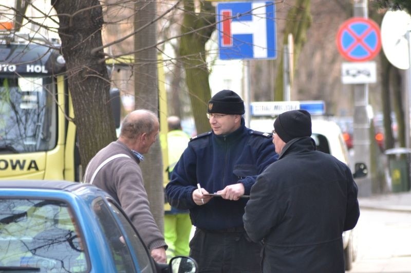 Interwencja strażników miejskich w Bydgoszczy