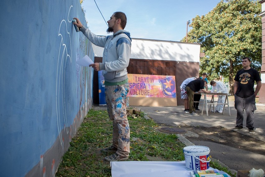 Największy mural w Tarnowie ukończony