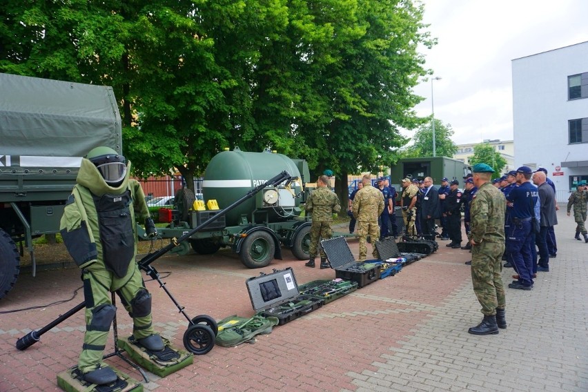 Bydgoscy policjanci przeszli „bombowe szkolenie”