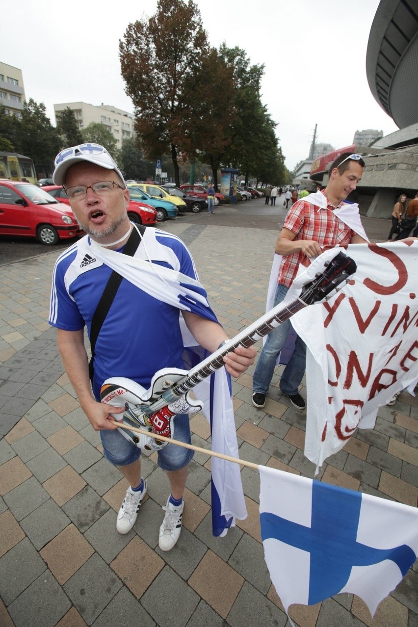 Kibice z Finlandii opanowali Katowice