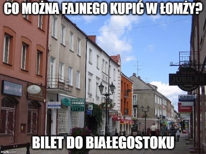 Białystok i Podlasie na śmiesznych obrazkach internautów....