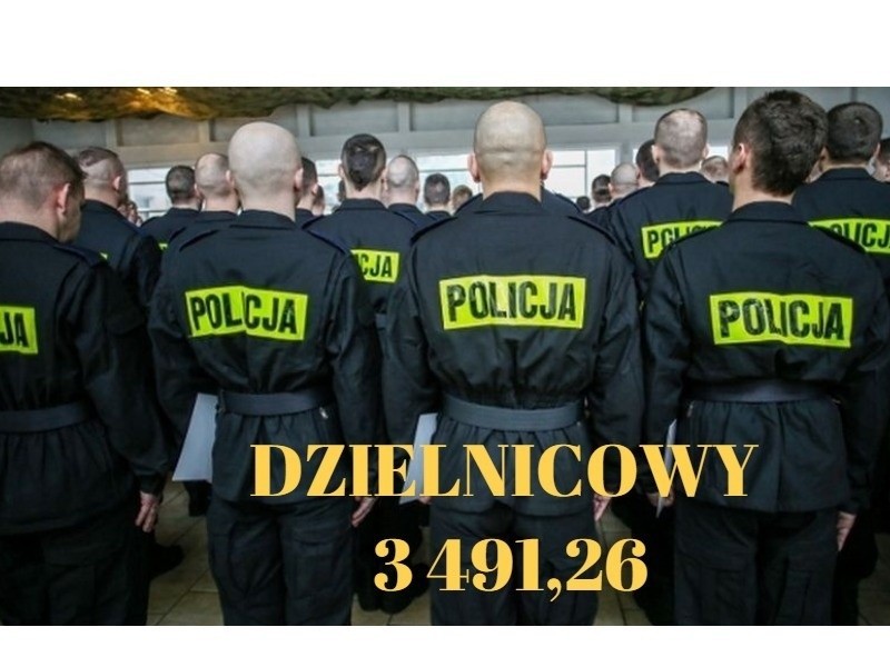 Policjanci dostaną podwyżki, a ile teraz zarabiają? [stawki]