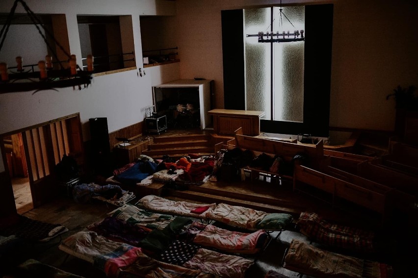 Chełm. Baptyści zapewnili lokum 170 uchodźcom. Zobacz zdjęcia