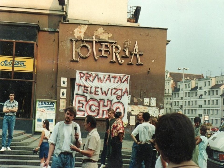 Happening na Świdnickiej c.d. Leszek Turowski rozmawia z...