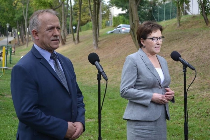 Premier Ewa Kopacz w Przywidzu