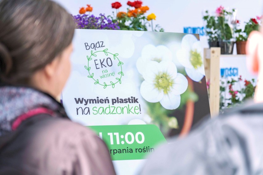 Kolejna edycja akcji "Bądź eko na wiosnę" w Toruniu za nami. Tak było w sobotę w Toruń Plaza [FOTO i WIDEO]