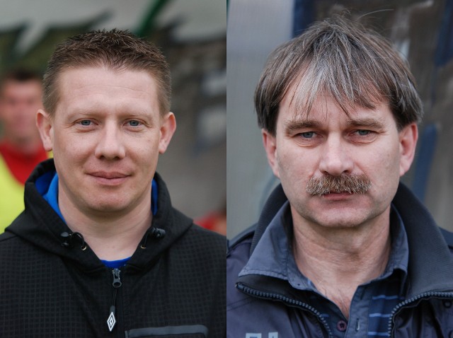 Andrzej Sender (z lewej) na stanowisku trenera Sparty Kazimierza Wielka zastąpił Marka Kowalskiego.
