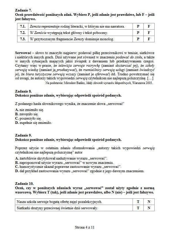 EGZAMIN GIMNAZJALNY CZĘŚĆ HUMANISTYCZNA 17.04.2018. Jakie były pytania? Odpowiedzi z egzaminu gimnazjalnego [JĘZYK POLSKI, WOS, HISTORIA]