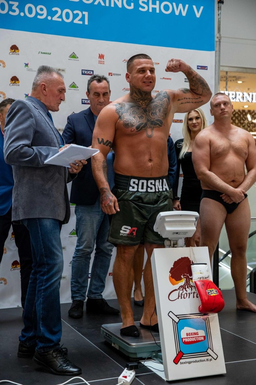 Oficjalne ważenie przed Białystok Chorten Boxing Show V