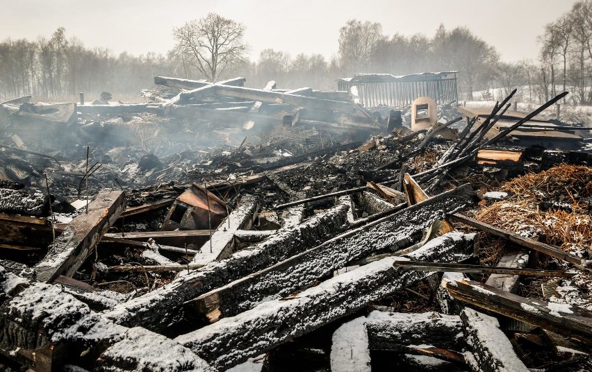 Pożar w Lubaniu, grudzień 2018