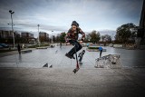 Listopad nie zniechęca do aktywności. W skateparku przy Górnośląskiej w Katowicach spotkaliśmy wielu amatorów aktywnego wypoczynku 