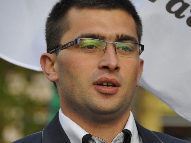 25-letni Damian Milczuszek z KNP to najmłodszy kandydat na burmistrza Końskich
