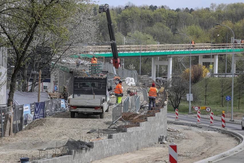 Budowa kładki rowerowej wzdłuż ulicy Kamieńskiego