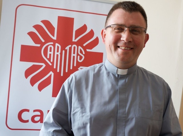Ks. Adam Kozikowski, dyrektor Caritas Archidiecezji Białostockiej