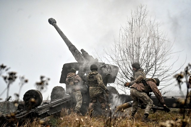 Coraz bardziej widoczna i skuteczna staje się artyleria ukraińska.